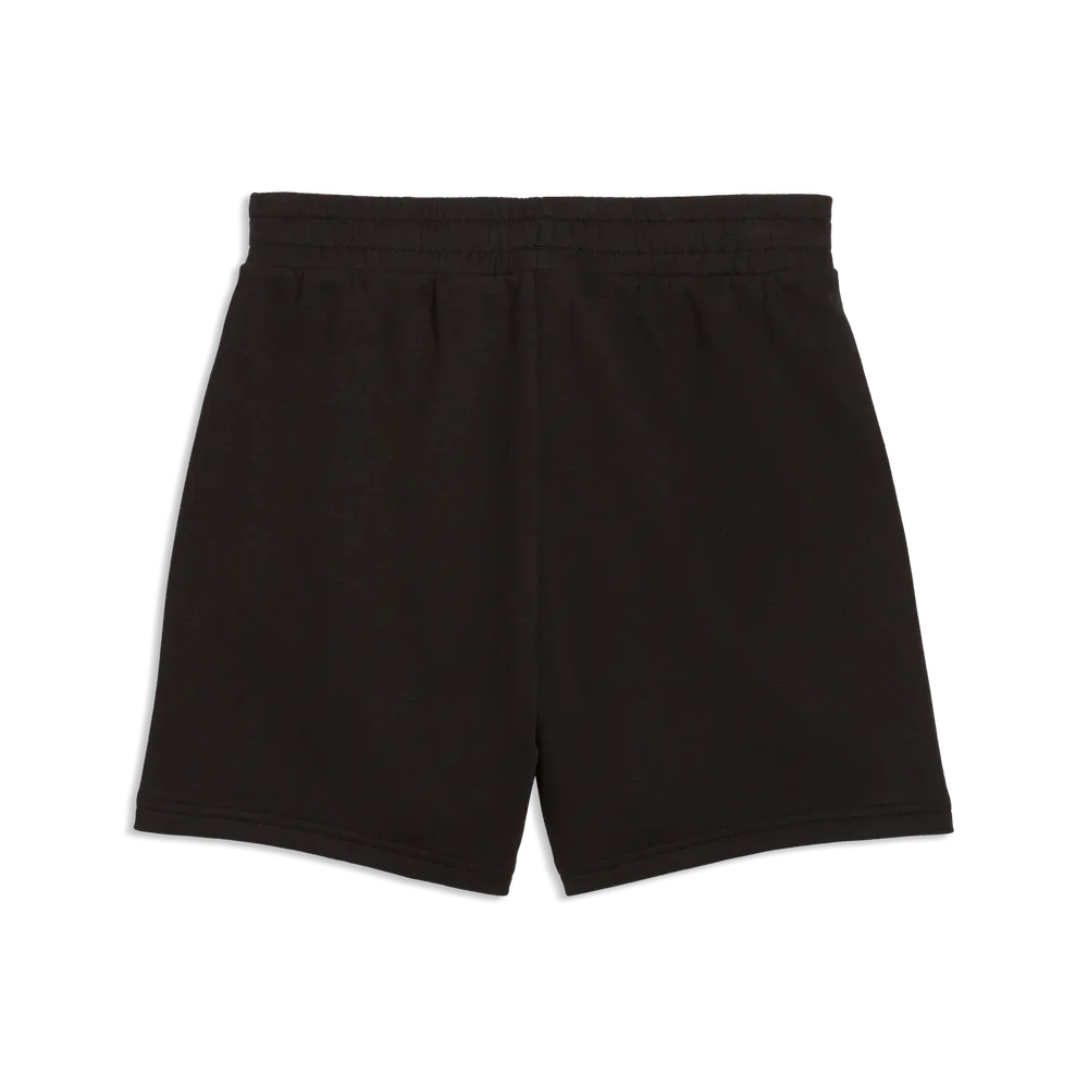 ESS Script High-waist Shorts 5" - Nero