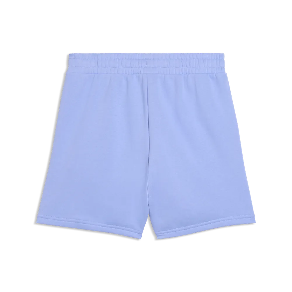 ESS Script High-waist Shorts 5" - Intense Lavender