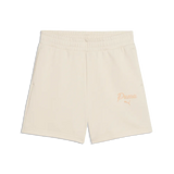 ESS Script High-waist Shorts 5" - Alpine Snow