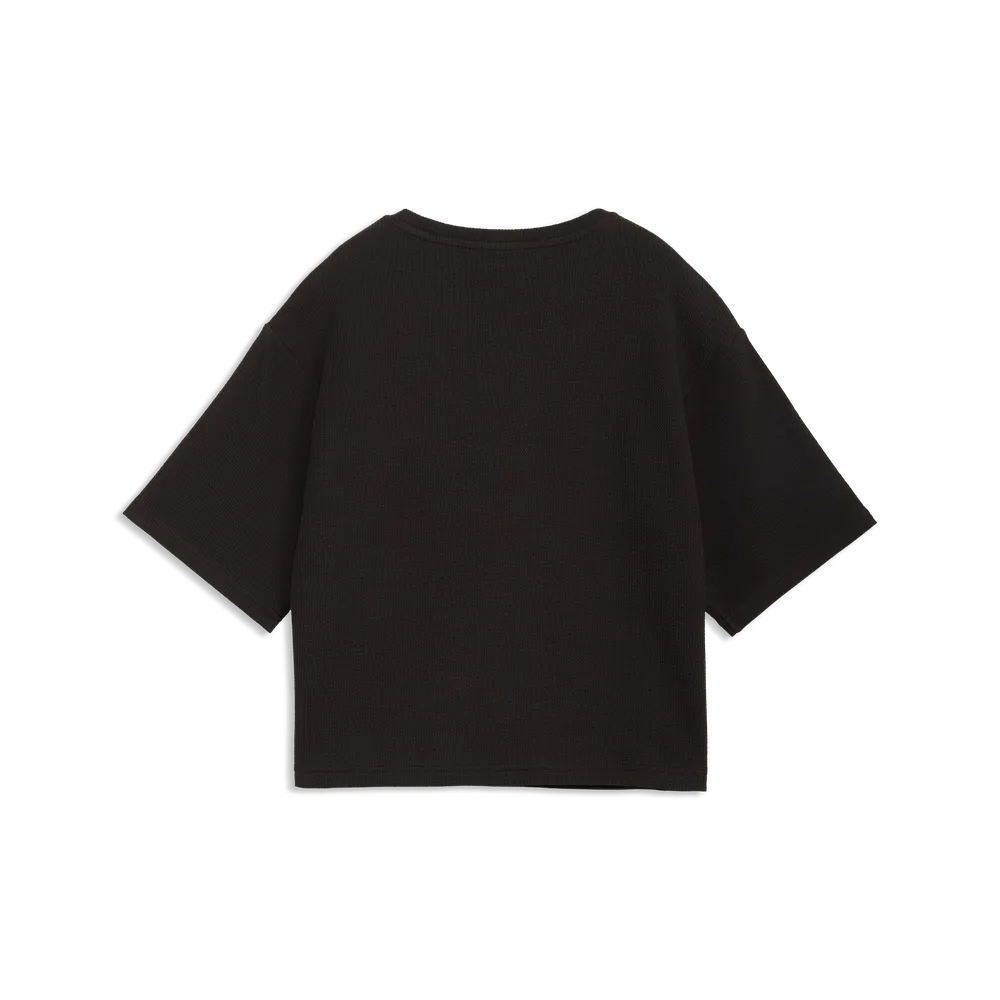 ESS Elevated Relaxed Tee - Nero