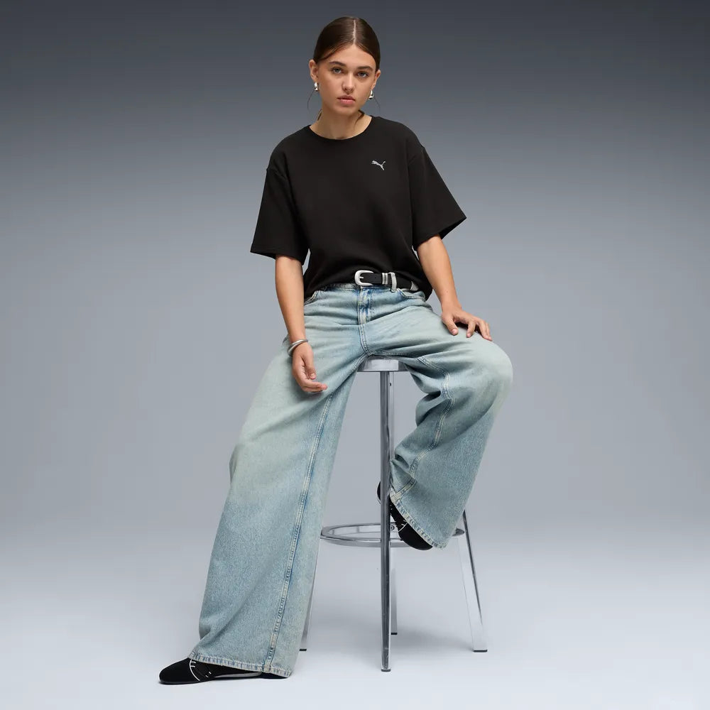 ESS Elevated Relaxed Tee - Nero