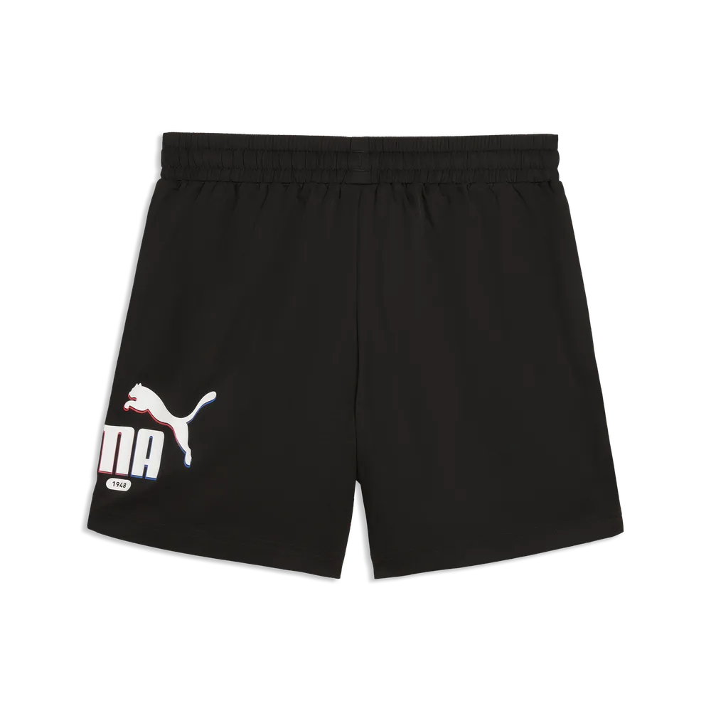 ESS Logo LAB Puma Woven Shorts 5 Â€œ - Nero