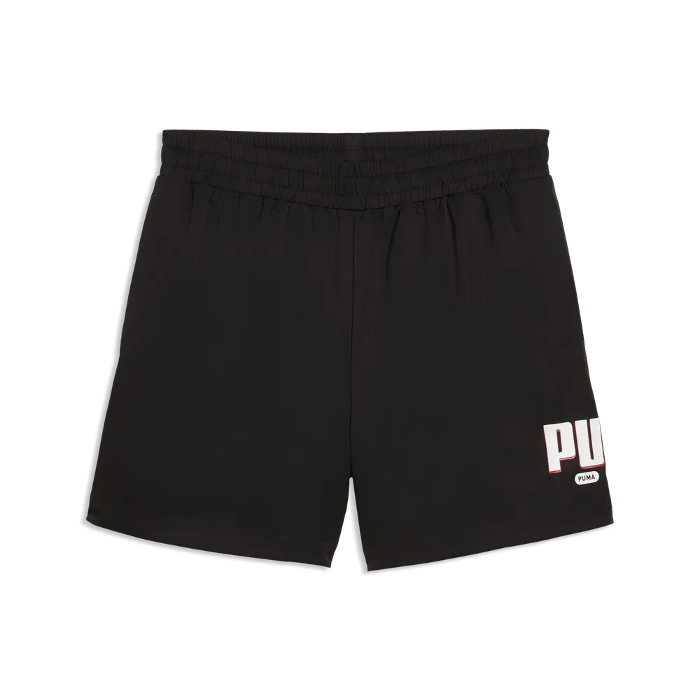 ESS Logo LAB Puma Woven Shorts 5 Â€œ - Nero