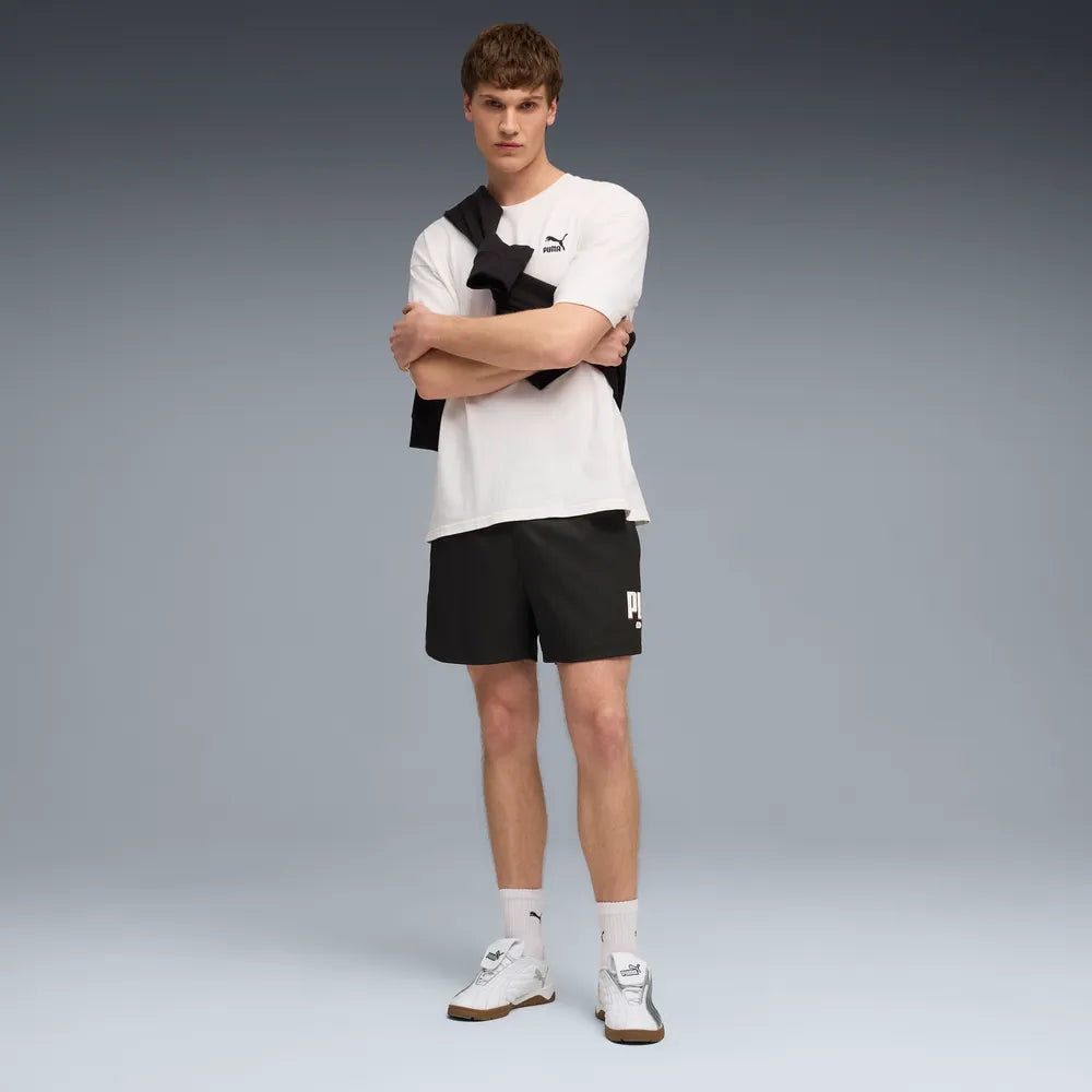 ESS Logo LAB Puma Woven Shorts 5 Â€œ - Nero
