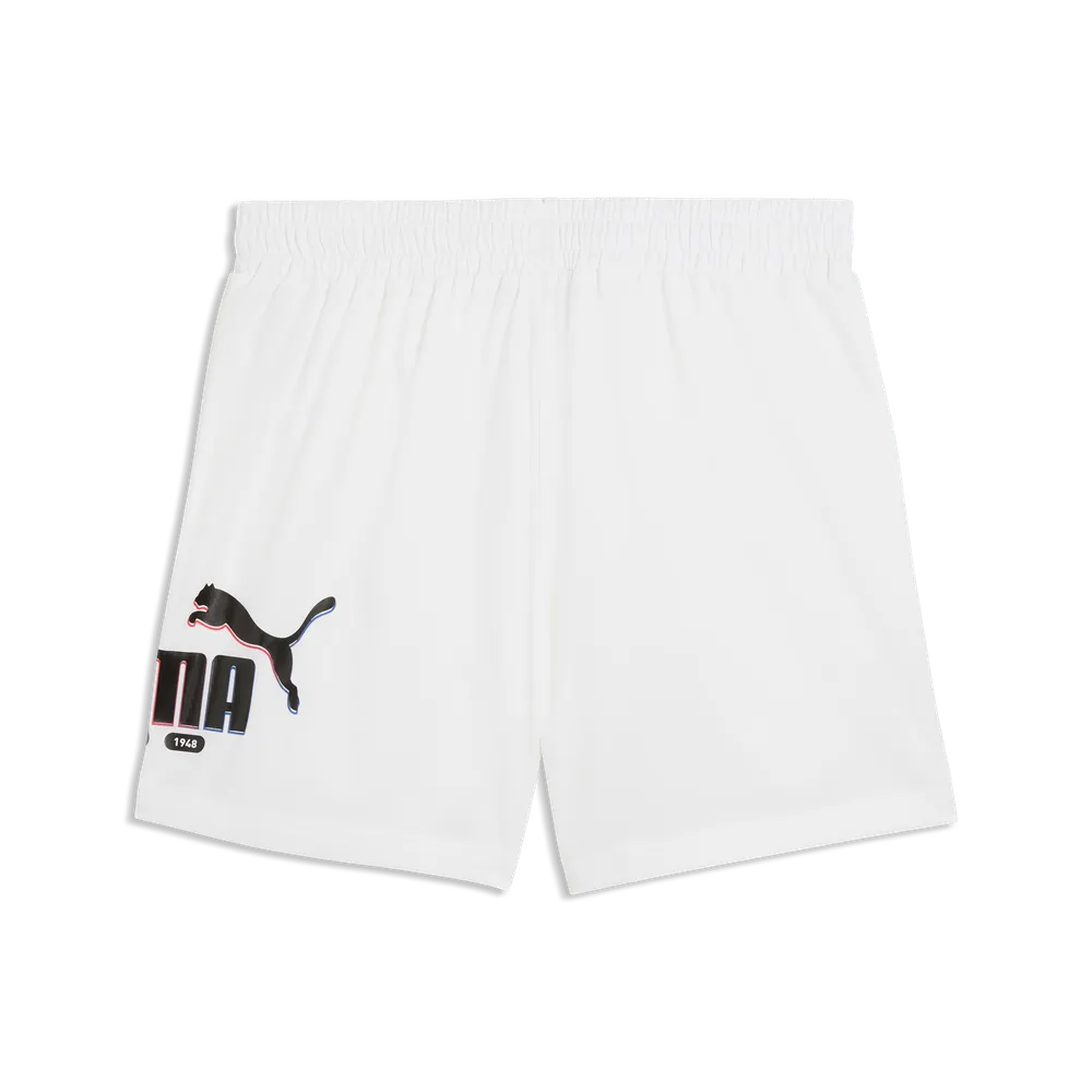 ESS Logo LAB Puma Woven Shorts 5 Â€œ - Bianco