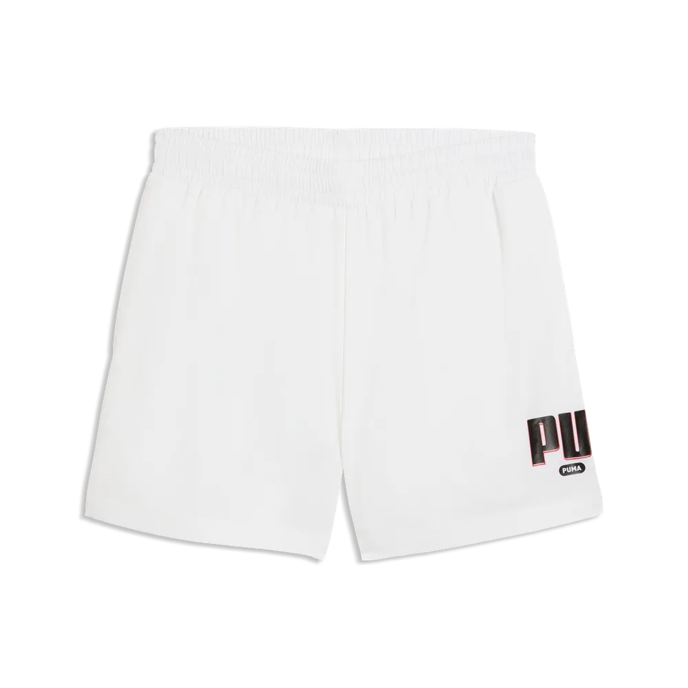 ESS Logo LAB Puma Woven Shorts 5 Â€œ - Bianco
