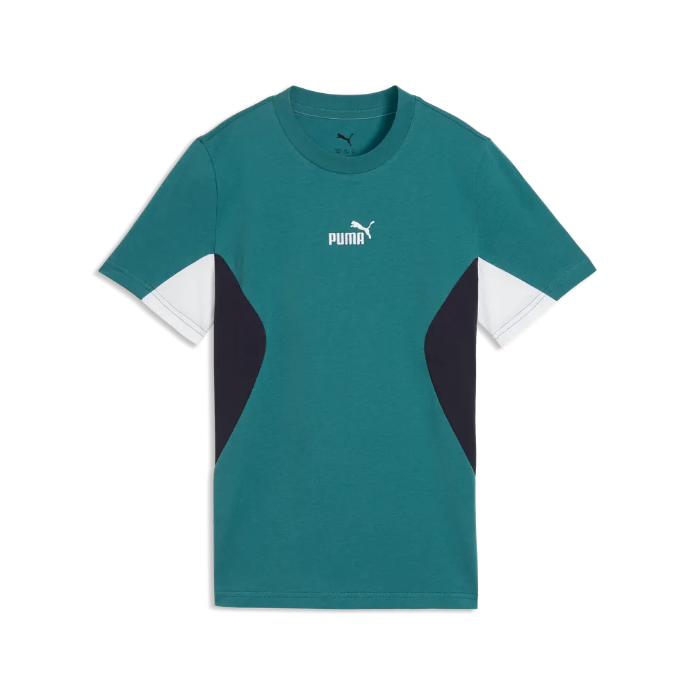 ESS Block Tee B - Emerald Ice