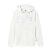 ESS Rhinestone Hoodie TR G - Bianco