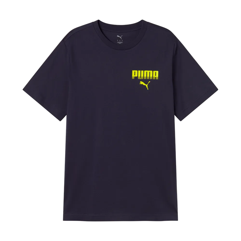 ESS Small Graphic Tee - New Navy