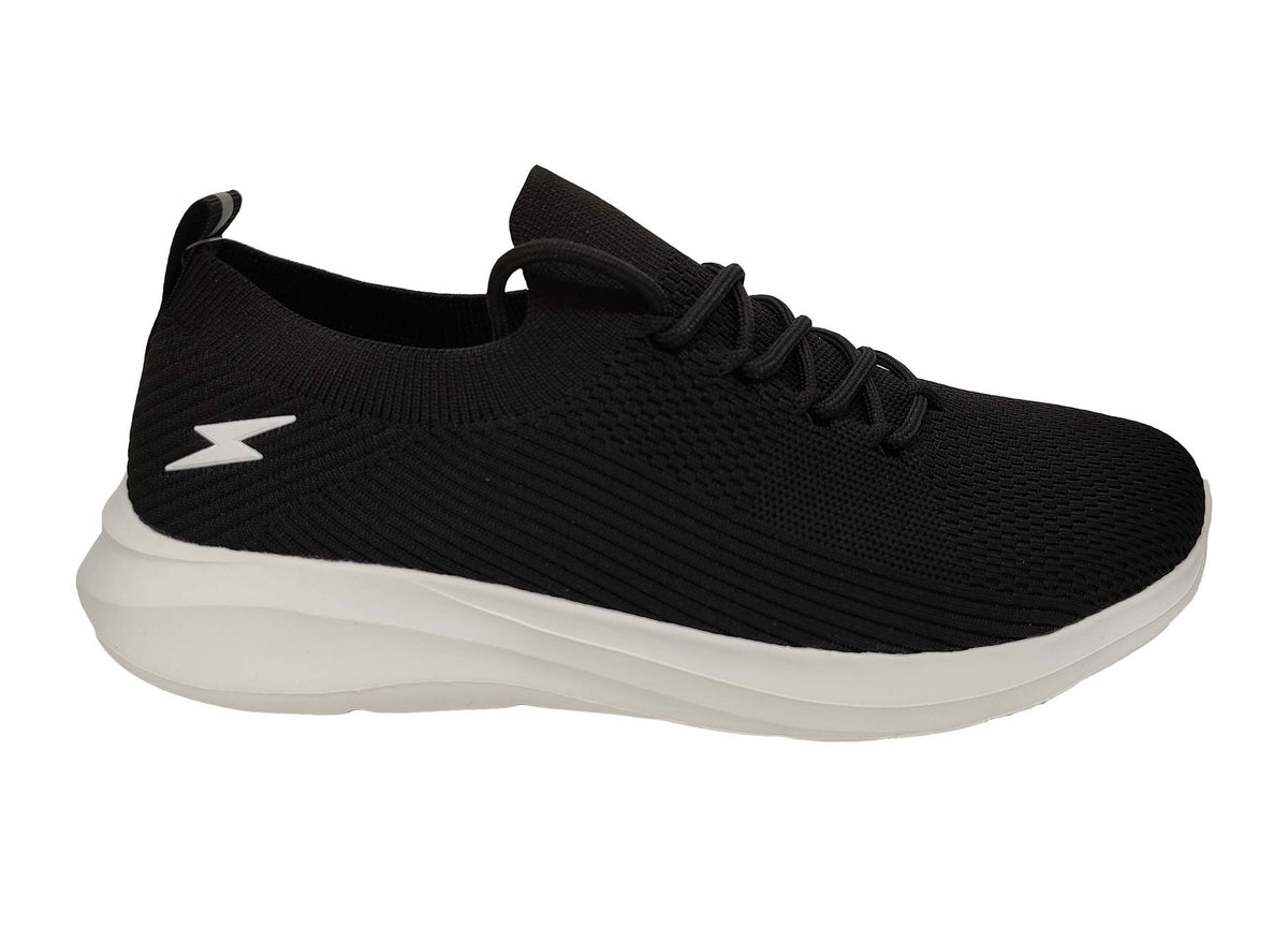 Zeus Scarpe Running Memory Foam - Nero / Bianco