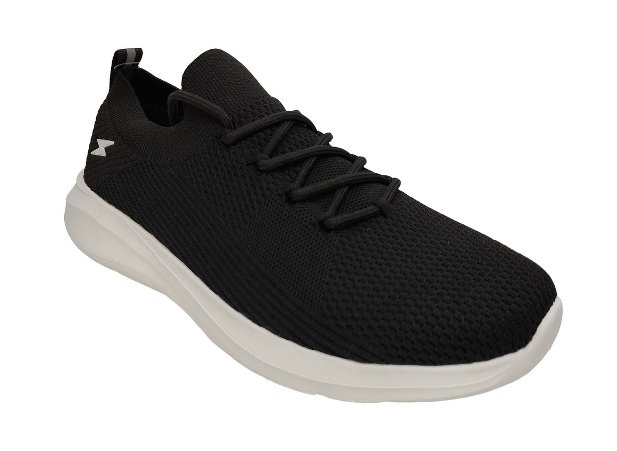 Zeus Scarpe Running Memory Foam - Nero / Bianco