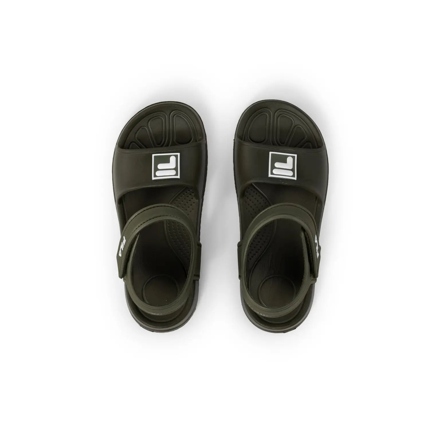 Sandali Fiori - Verde Militare