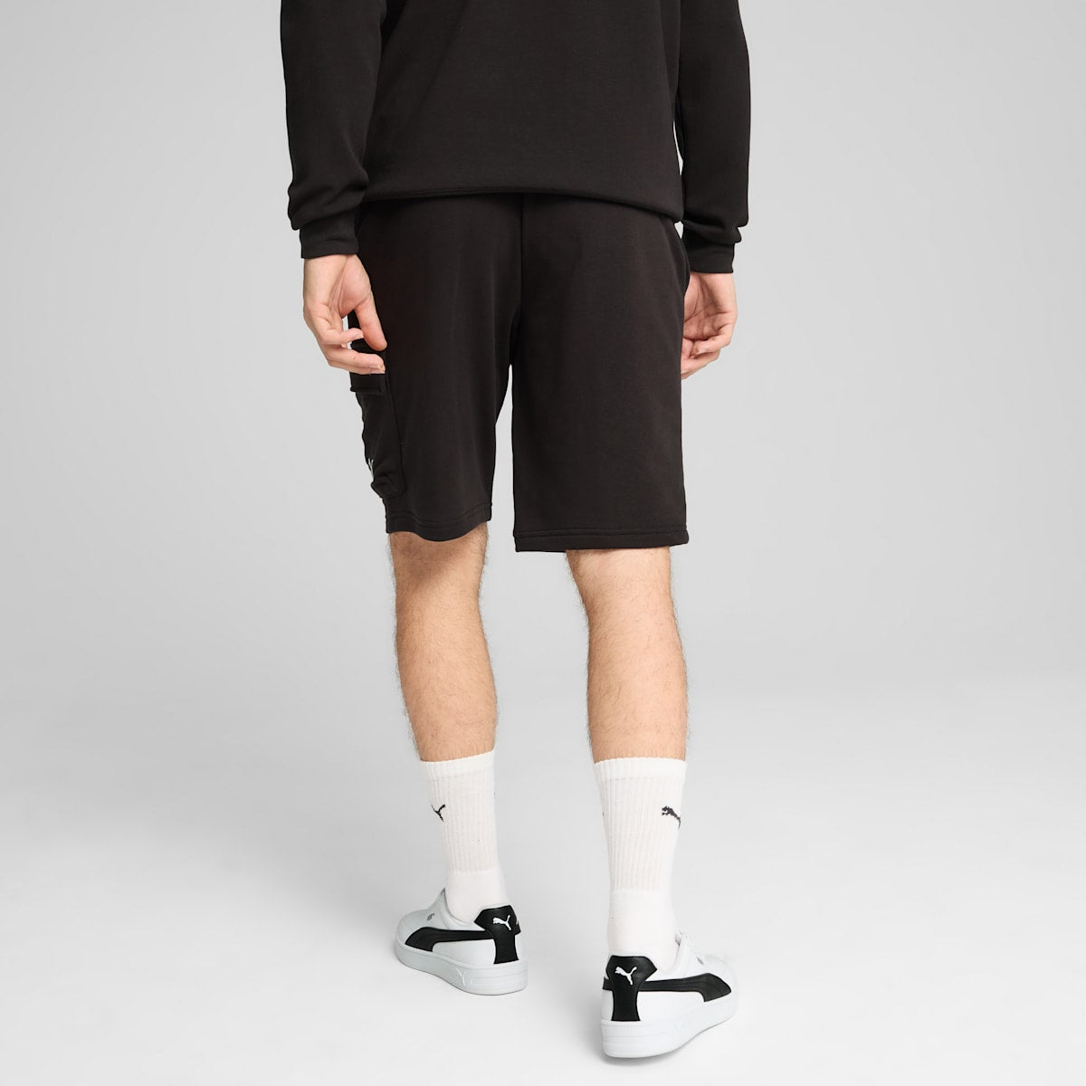 Puma ESS No. 1 Logo Cargo Shorts 10â€ TR - Nero Nero