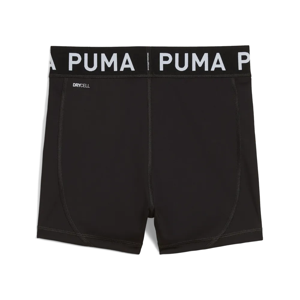 Leggings corti PUMA STRONG da 3" da donna - Nero