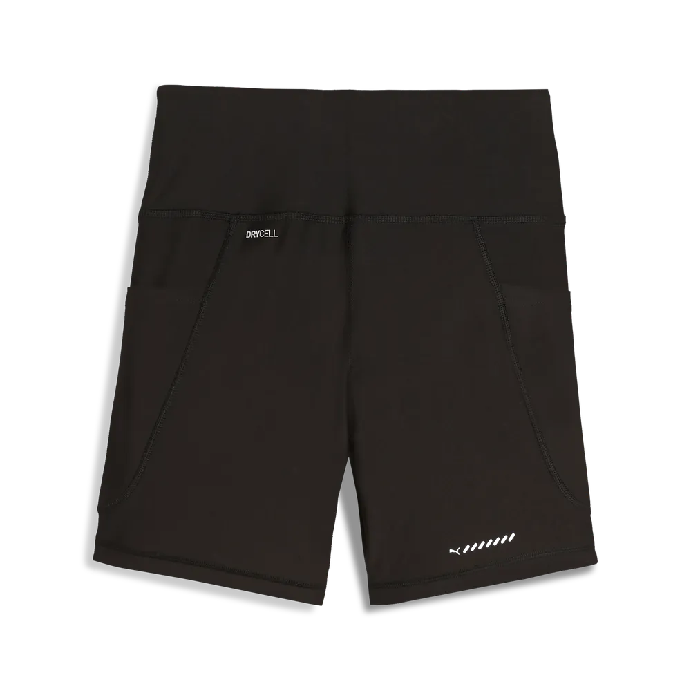 Shorts da running aderenti VELOCITY 5" da donna - Nero