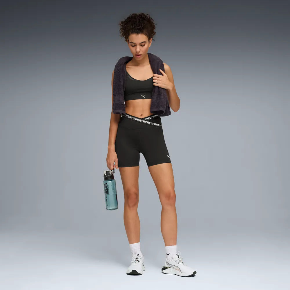 Shorts da training PUMA STRONG da donna - Nero