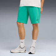 Puma ESS No. 1 Logo Shorts 10" (s) - Vibrant Green
