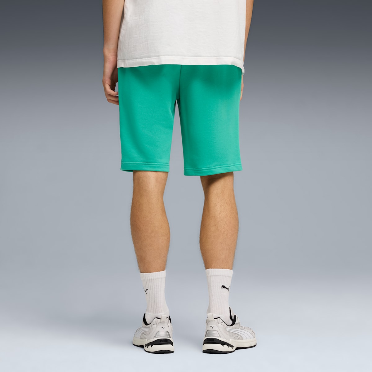 Puma ESS No. 1 Logo Shorts 10" (s) - Vibrant Green