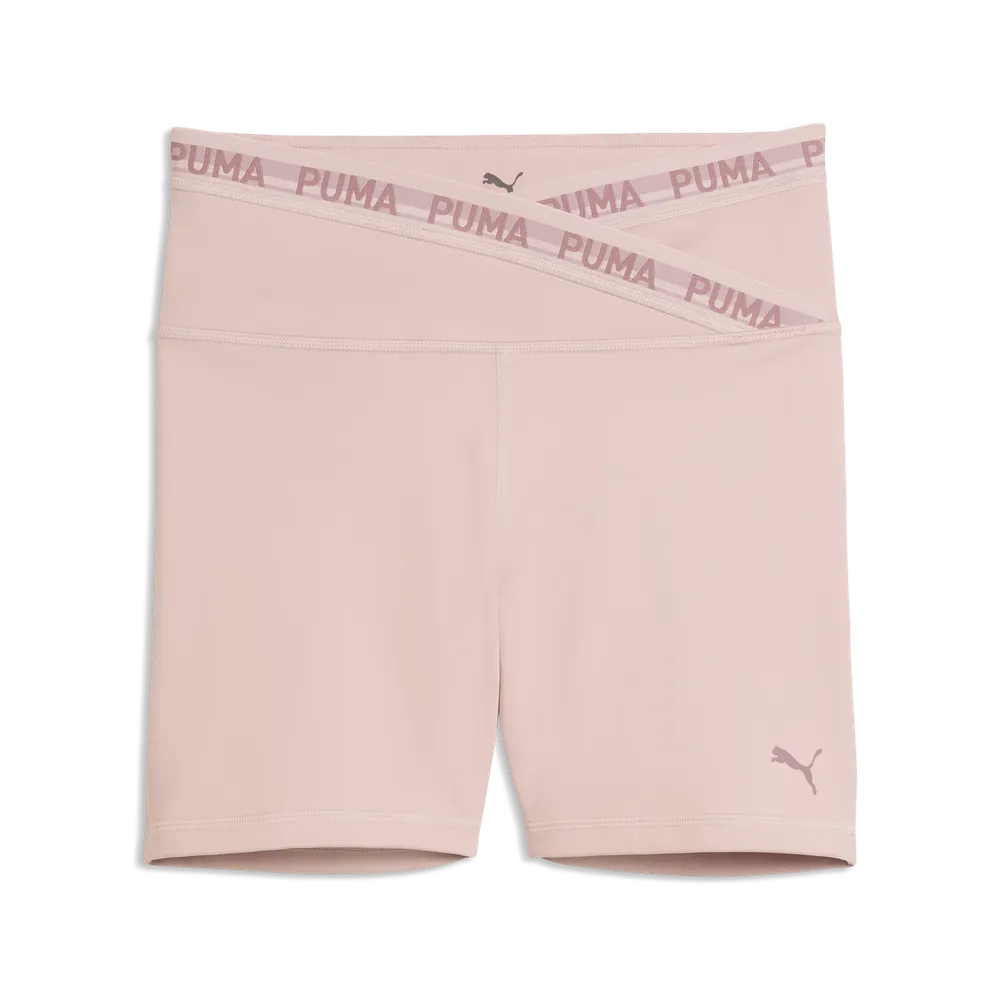 Shorts da training PUMA STRONG da donna - Rosa Nebbia
