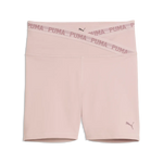 Shorts da training PUMA STRONG da donna - Rosa Nebbia