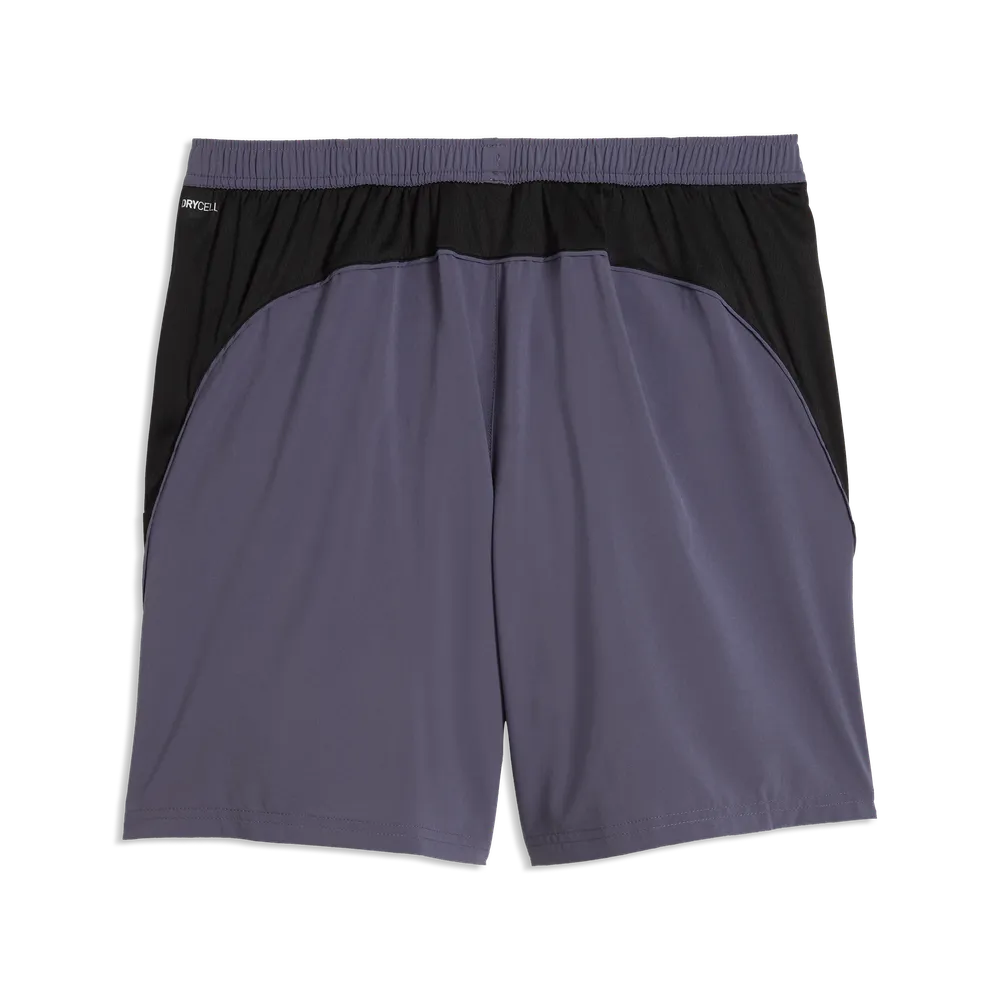 Shorts da running VELOCITY 7" da uomo - Blu Inchiostro
