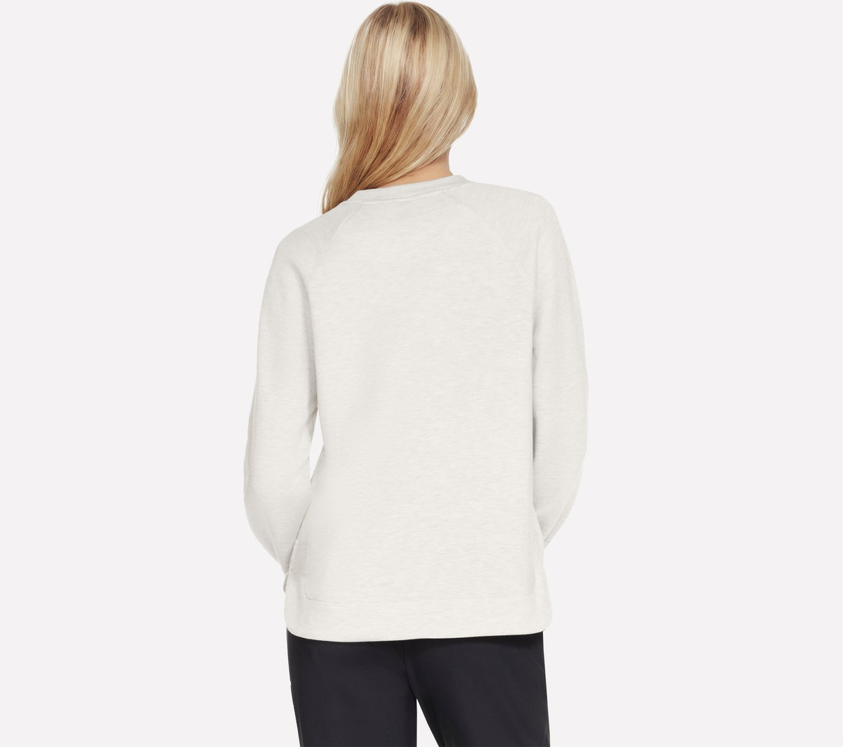 Skechers Cozy Luxe Crewneck Bianco
