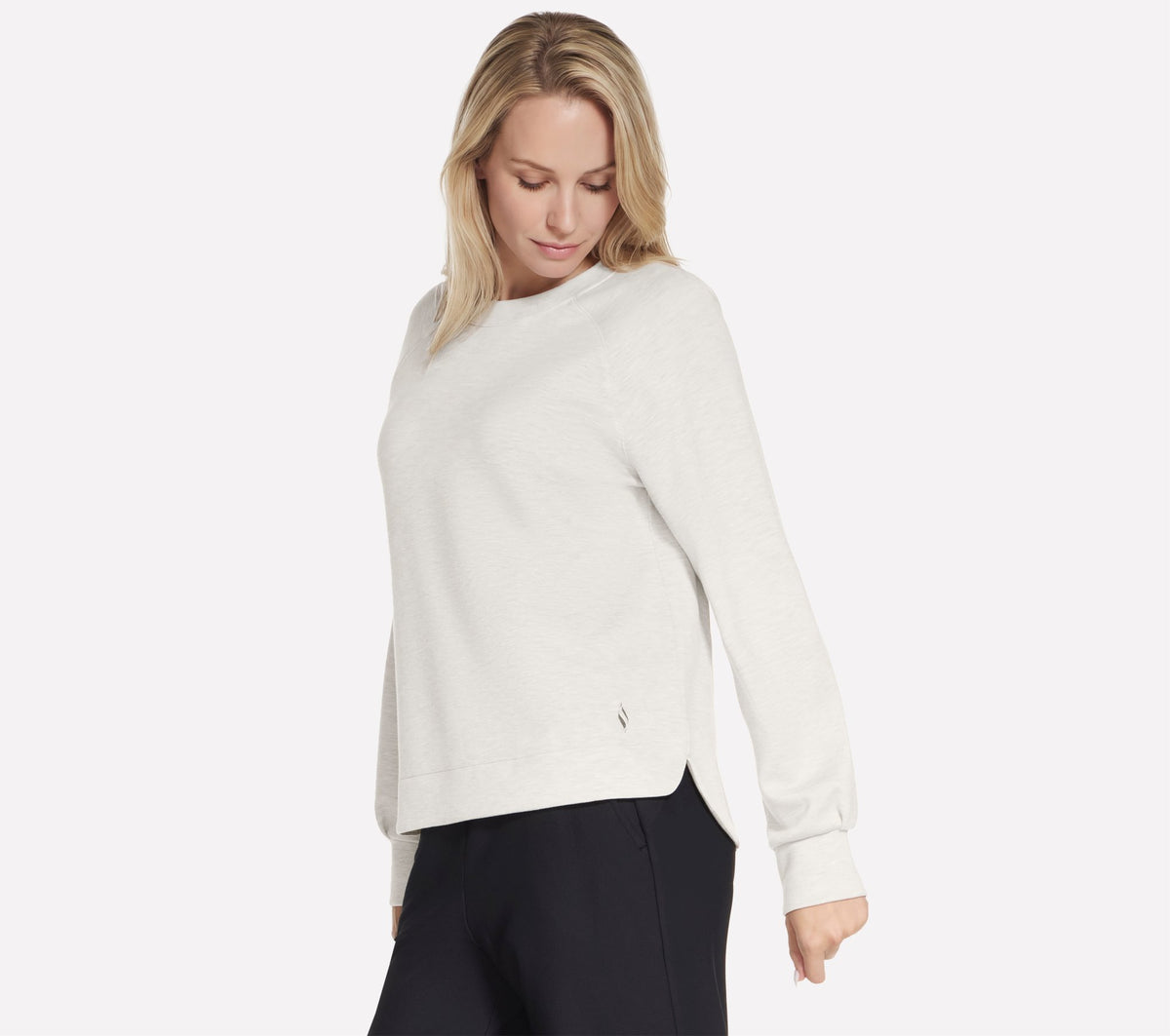 Skechers Cozy Luxe Crewneck Bianco