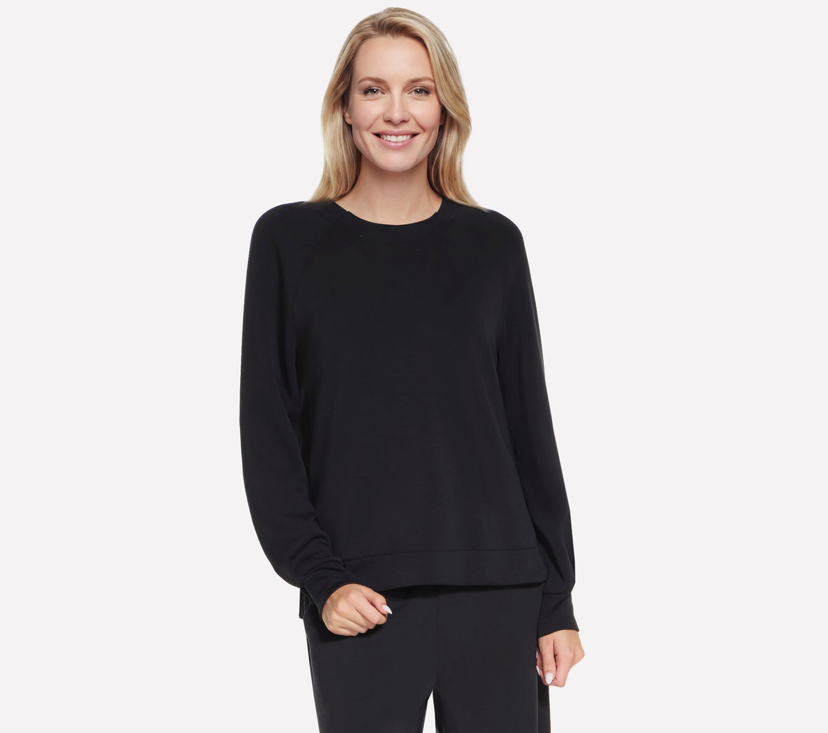 Skechers Cozy Luxe Crewneck Nero