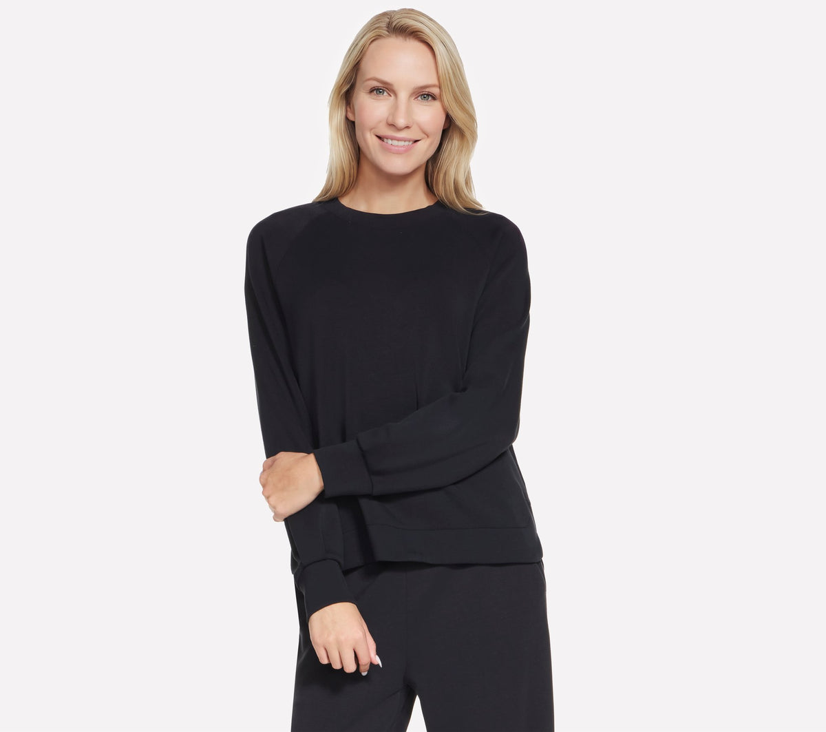 Skechers Cozy Luxe Crewneck Nero
