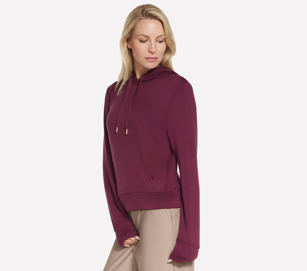 Skechers Cozy Luxe Hoodie Bianco