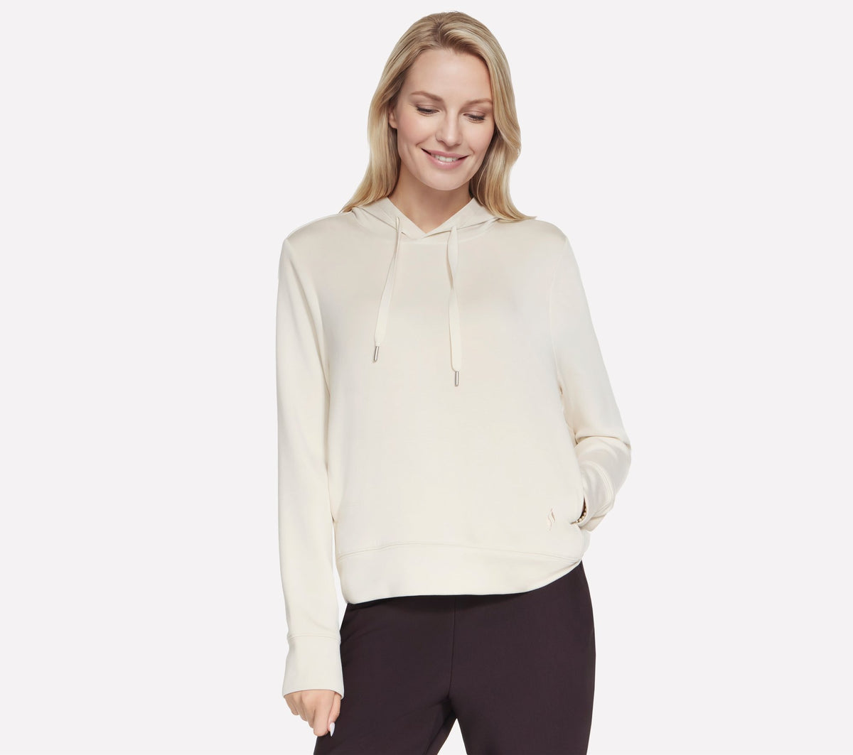 Skechers Cozy Luxe Hoodie Bianco