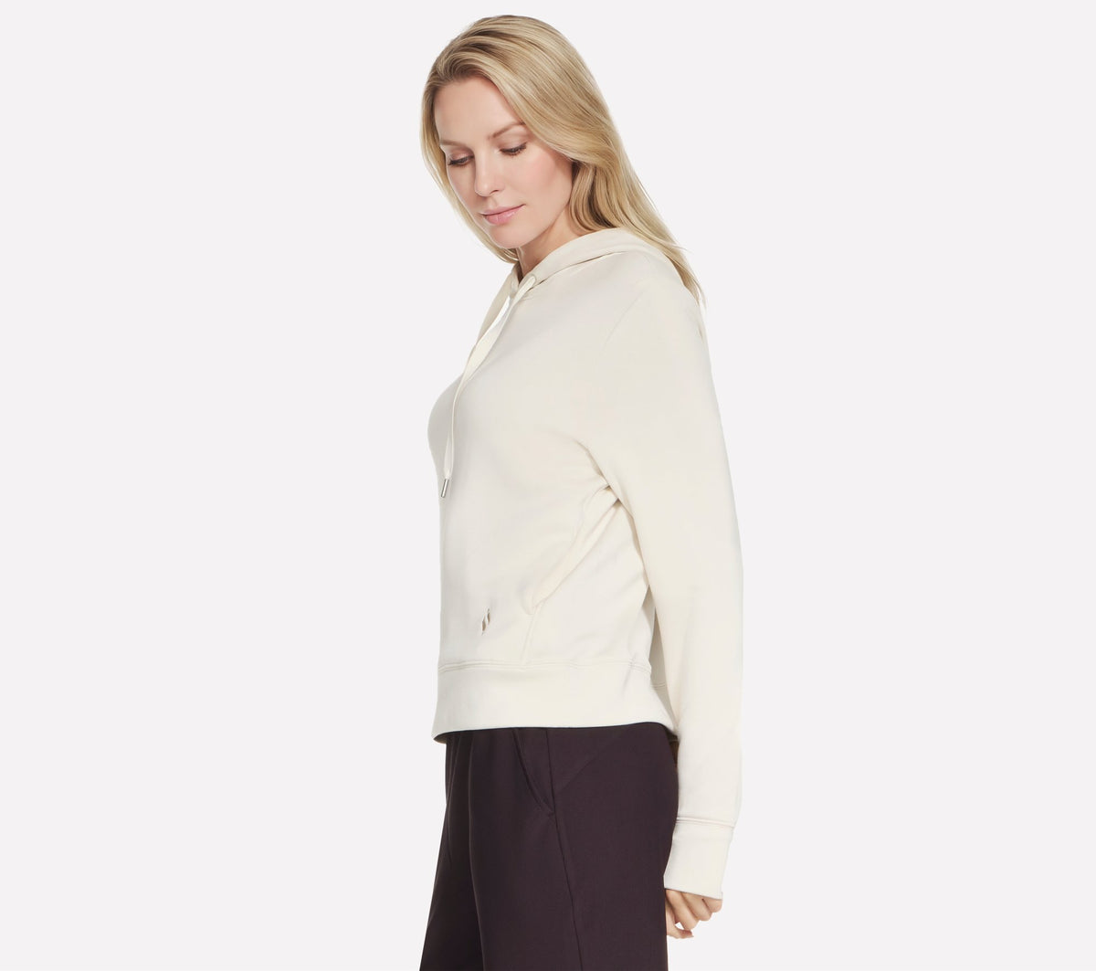 Skechers Cozy Luxe Hoodie Bianco