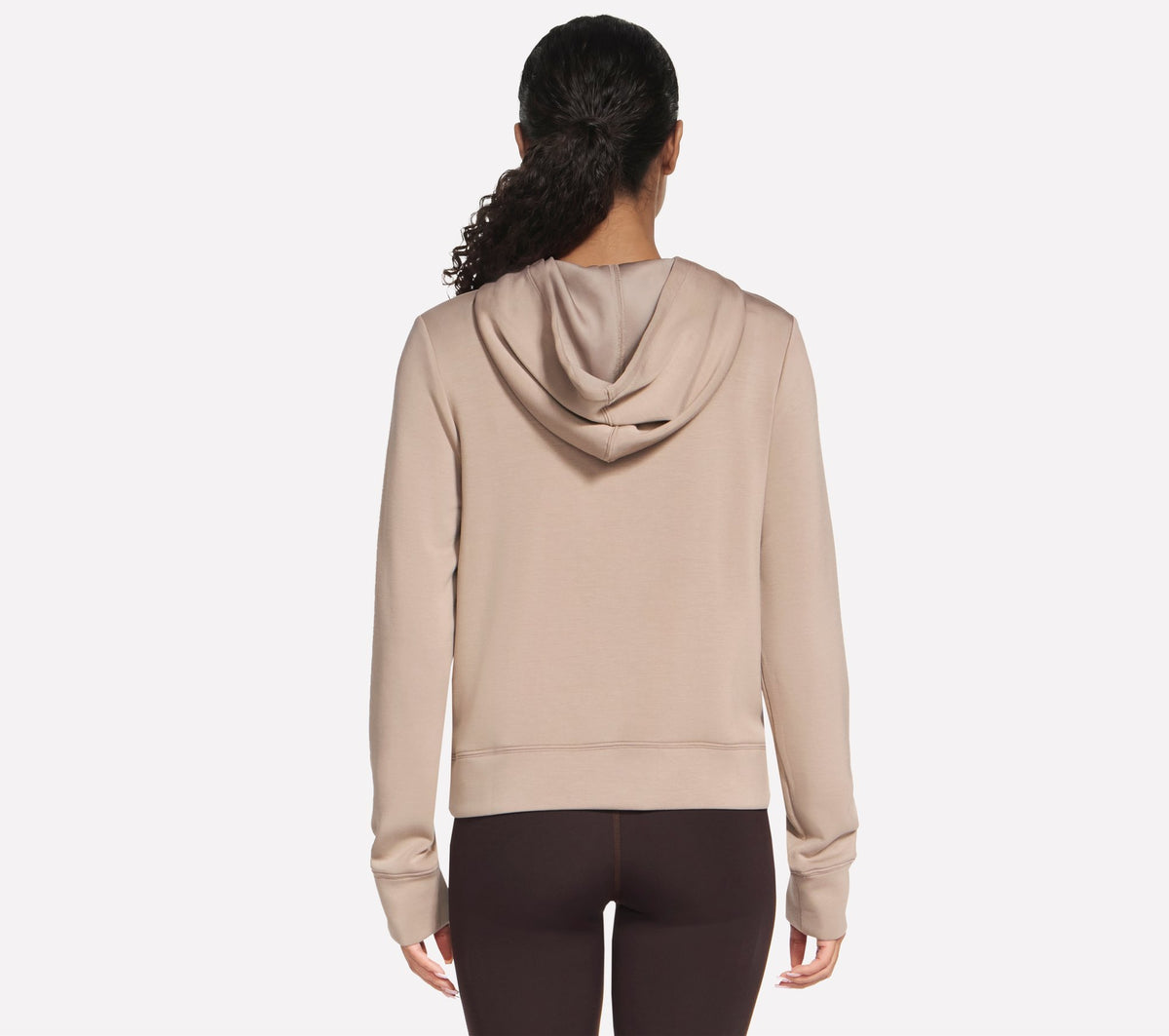 Skechers Cozy Luxe Hoodie Marrone