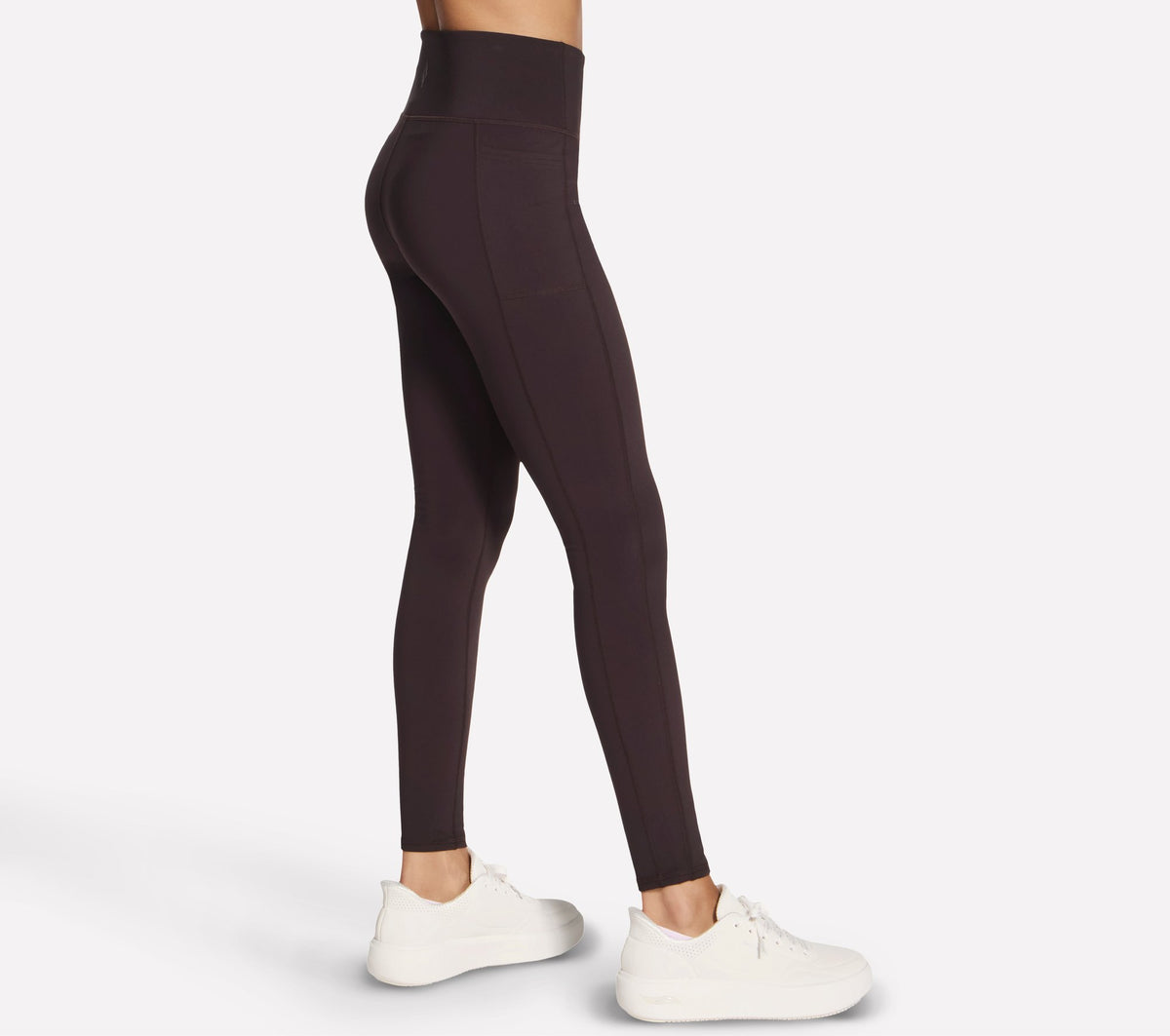 Skechers GO Flex Full-Length High-Waisted Fleece Legging Marrone