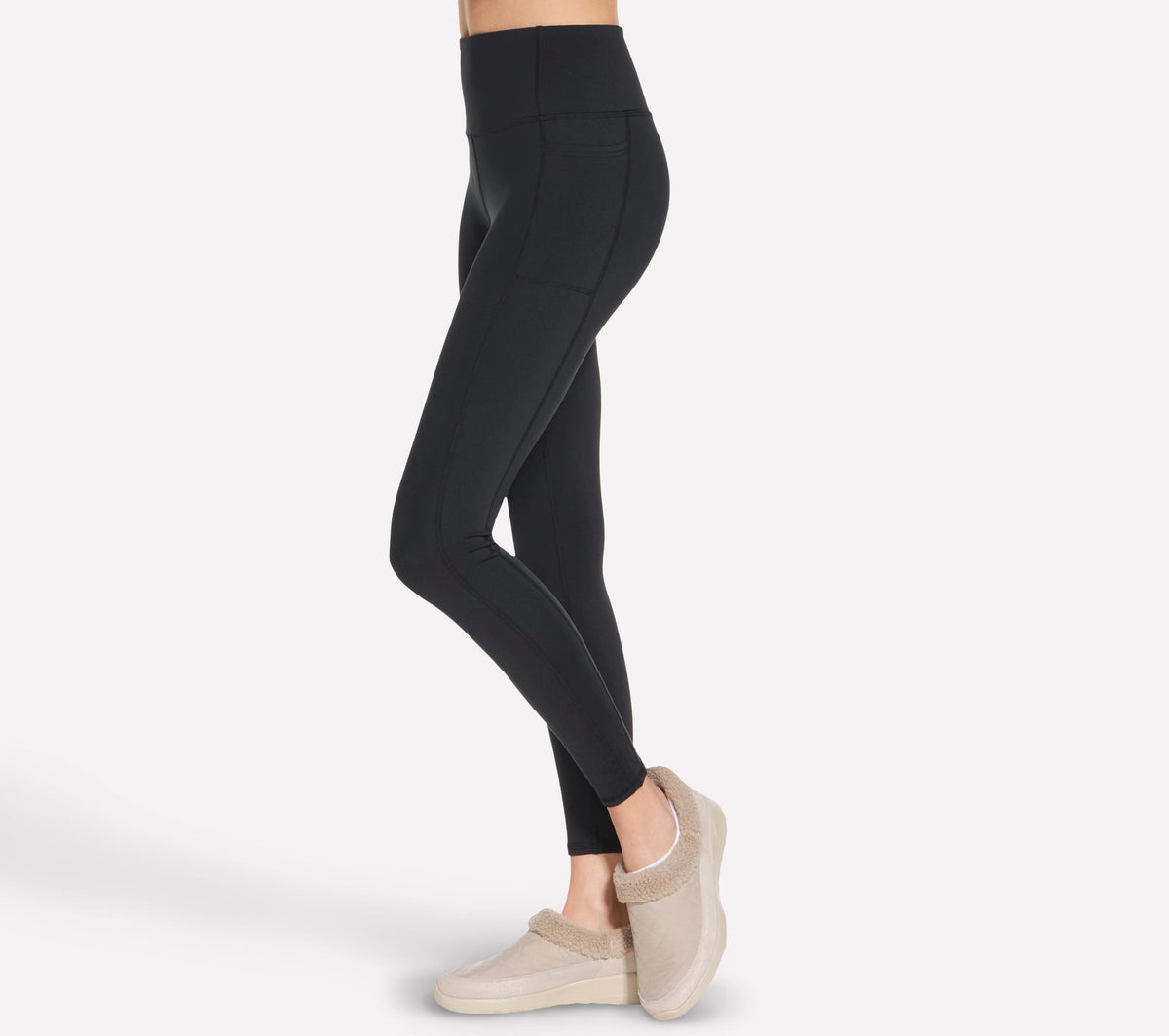 Skechers GO Flex Full-Length High-Waisted Fleece Legging Nero
