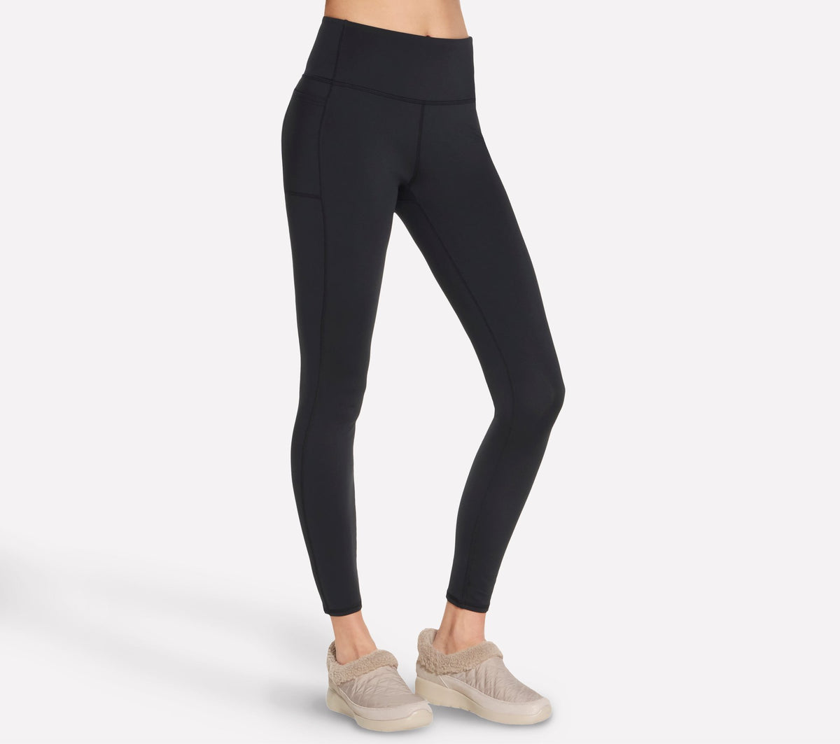 Skechers GO Flex Full-Length High-Waisted Fleece Legging Nero