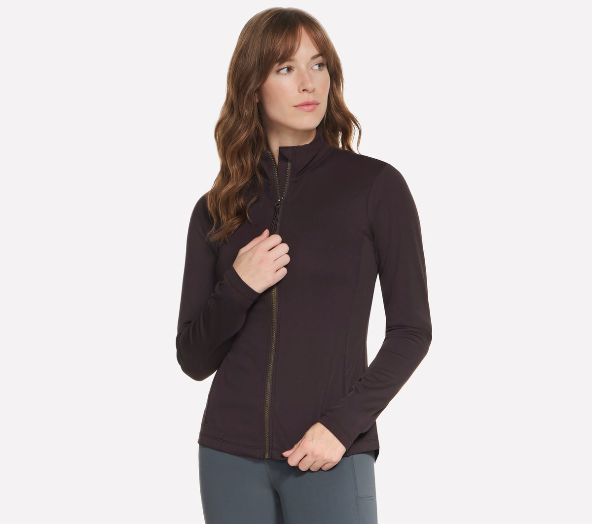 Skechers GO Flex Harmony Full Zip Marrone