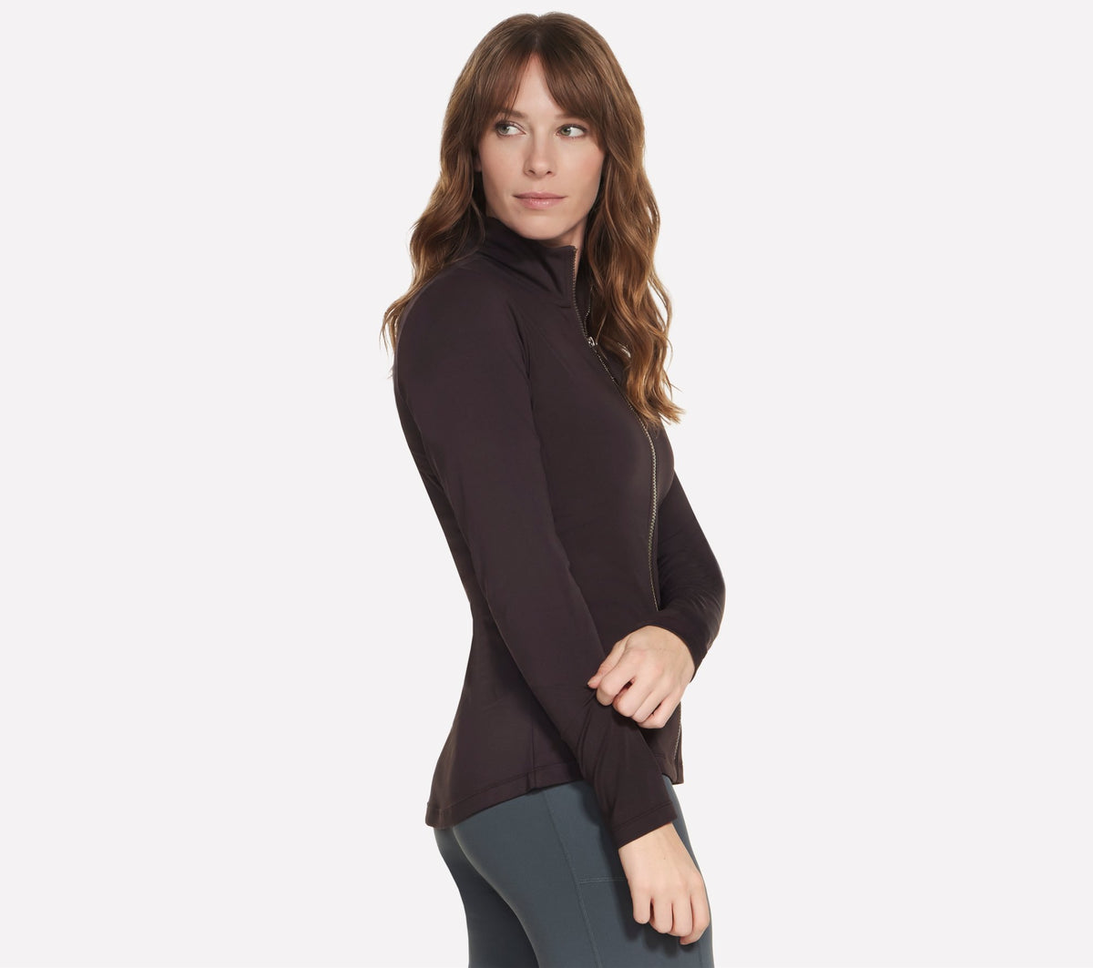 Skechers GO Flex Harmony Full Zip Marrone