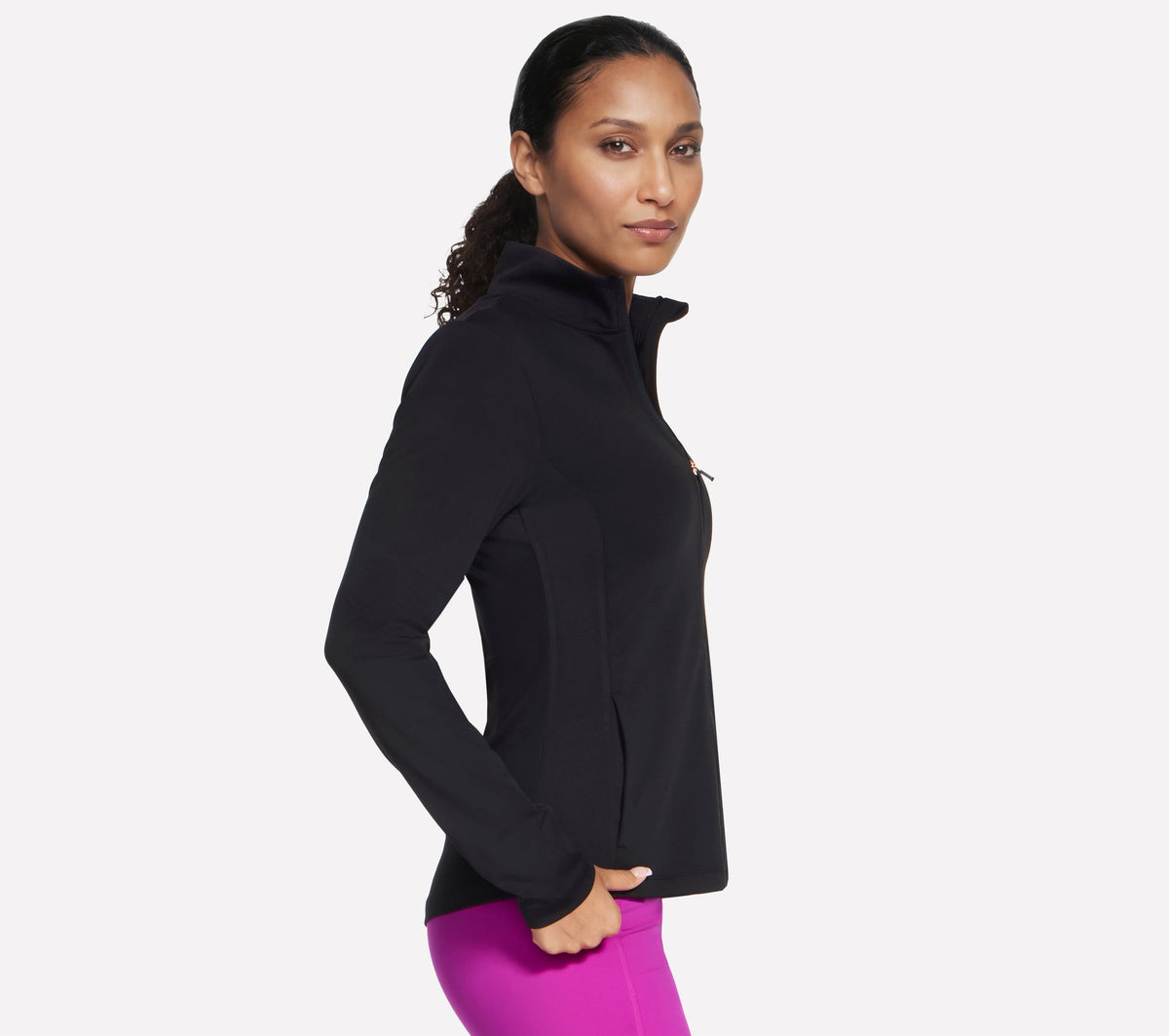 Skechers GO Flex Harmony Full Zip Nero