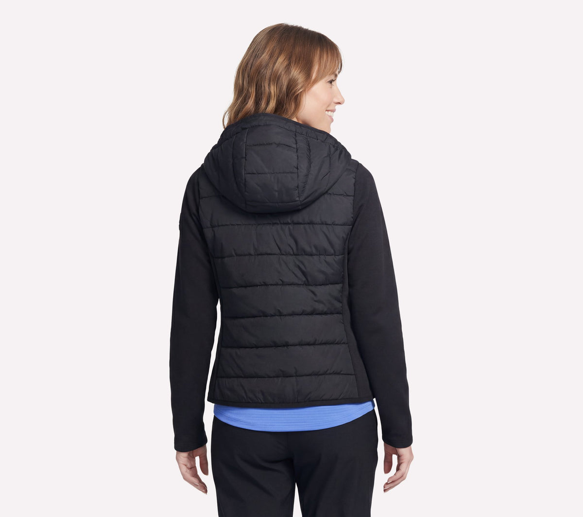 Skechers Performance Elite Cozy Fit Hooded Jacket Nero