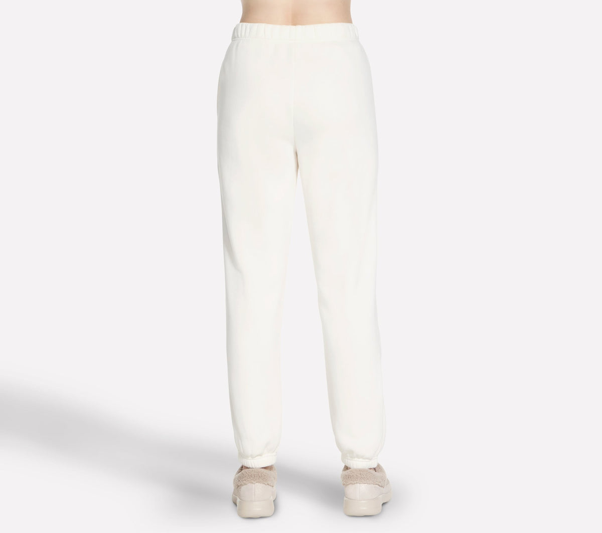 Skechers Fleece Jogger Bianco
