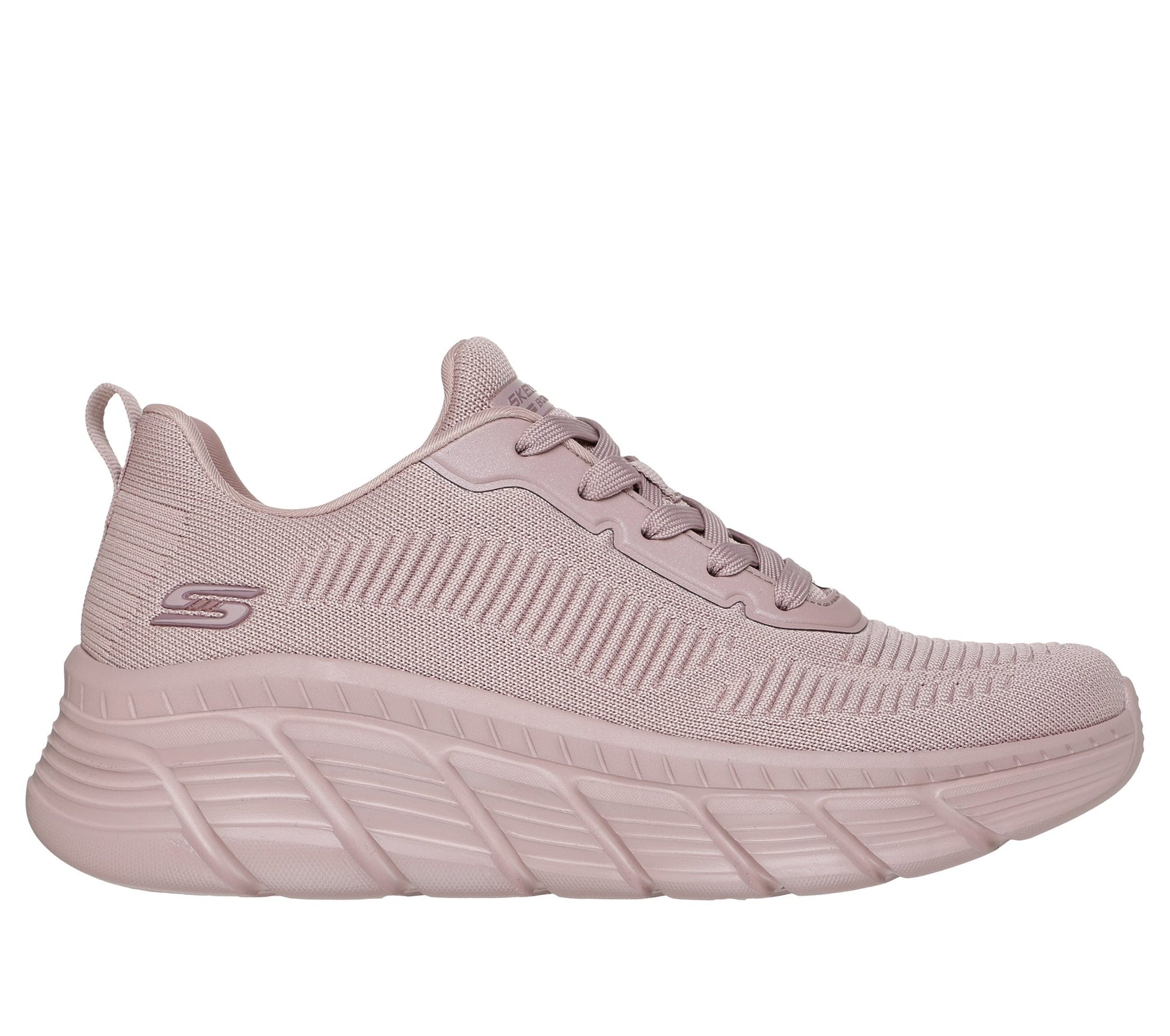 Skechers Scarpe Running BOBS Sport B Flex Hi Flying Hi Rosa