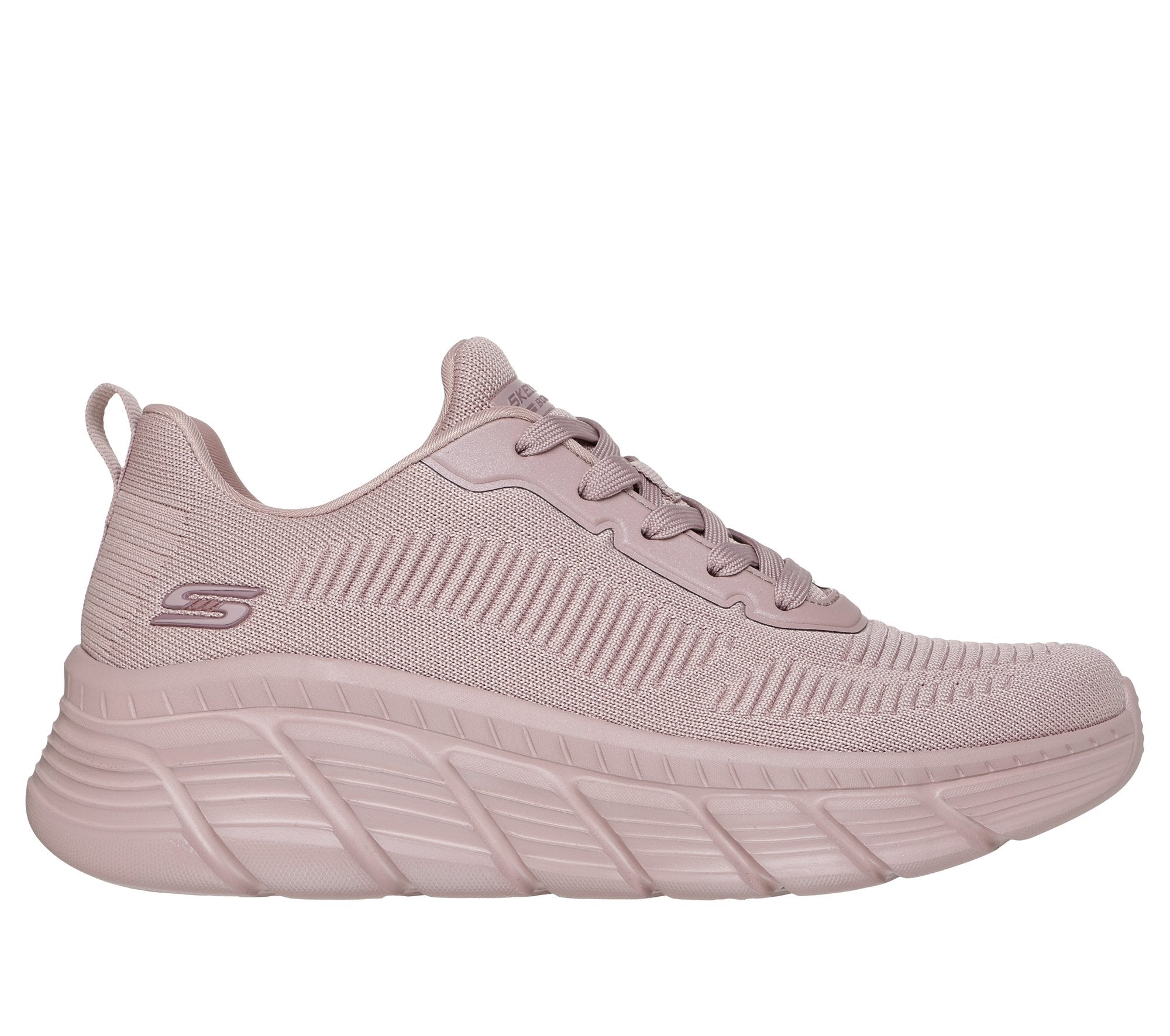 Skechers Scarpe Running BOBS Sport B Flex Hi Flying Hi Rosa