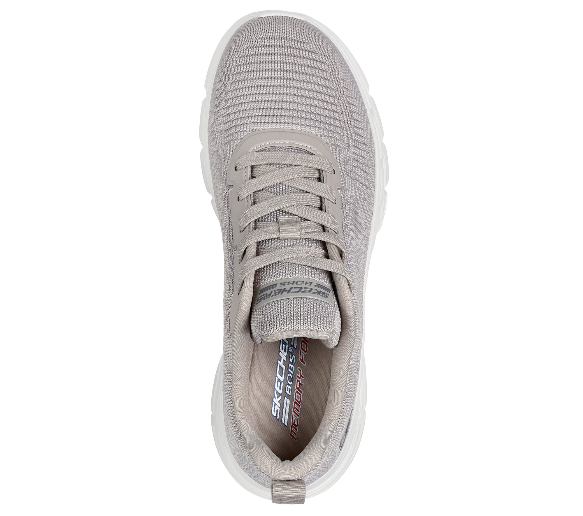 Skechers Scarpe Running BOBS Sport B Flex Hi Flying Hi Beige