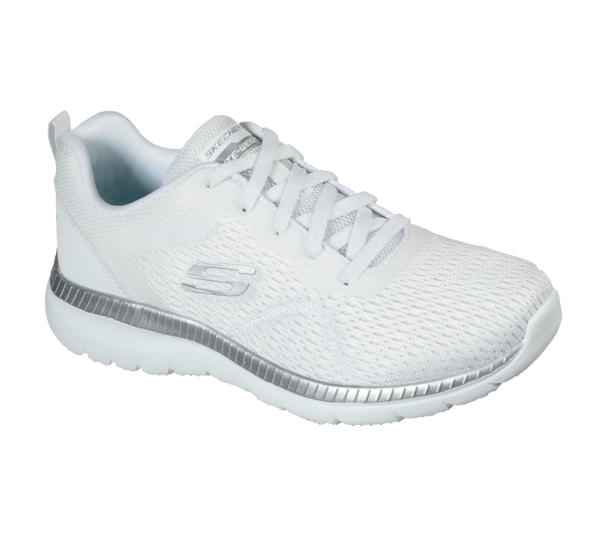 Skechers Scarpe Running Graceful Get Connected Argento