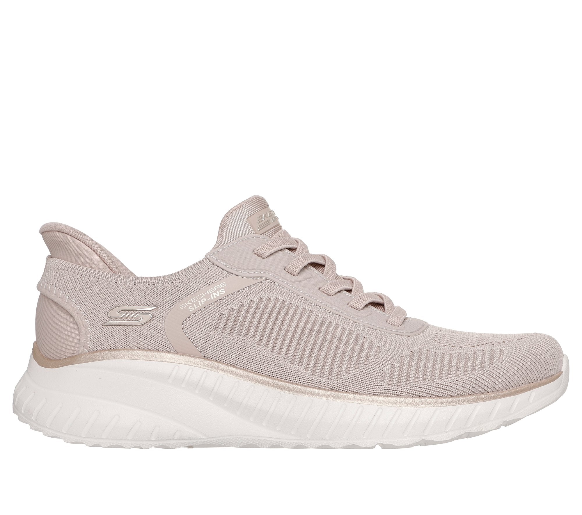 Skechers Scarpe Running Slip-ins BOBS Sport Squad Chaos Beige