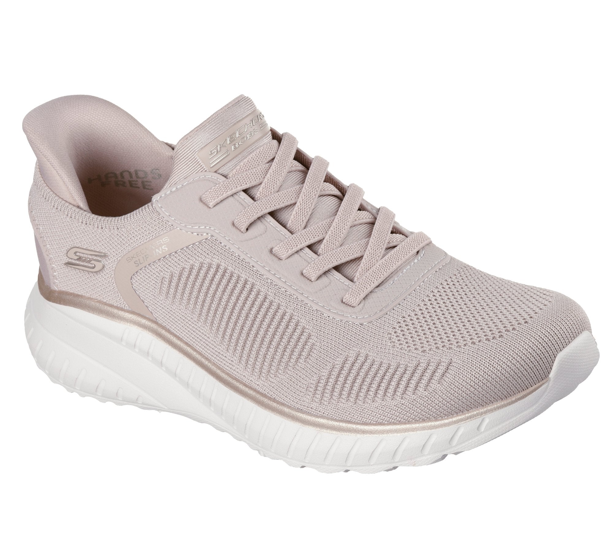 Skechers Scarpe Running Slip-ins BOBS Sport Squad Chaos Beige