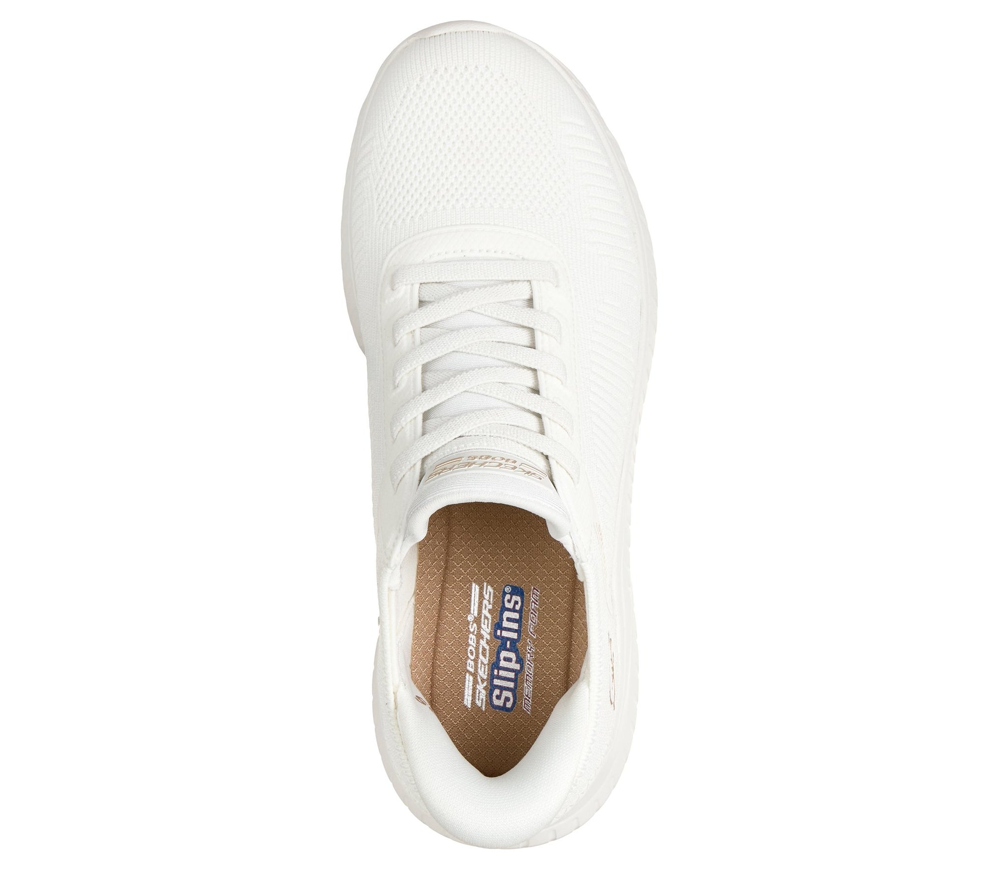 Skechers Scarpe Running Slip-ins BOBS Sport Squad Chaos Bianco