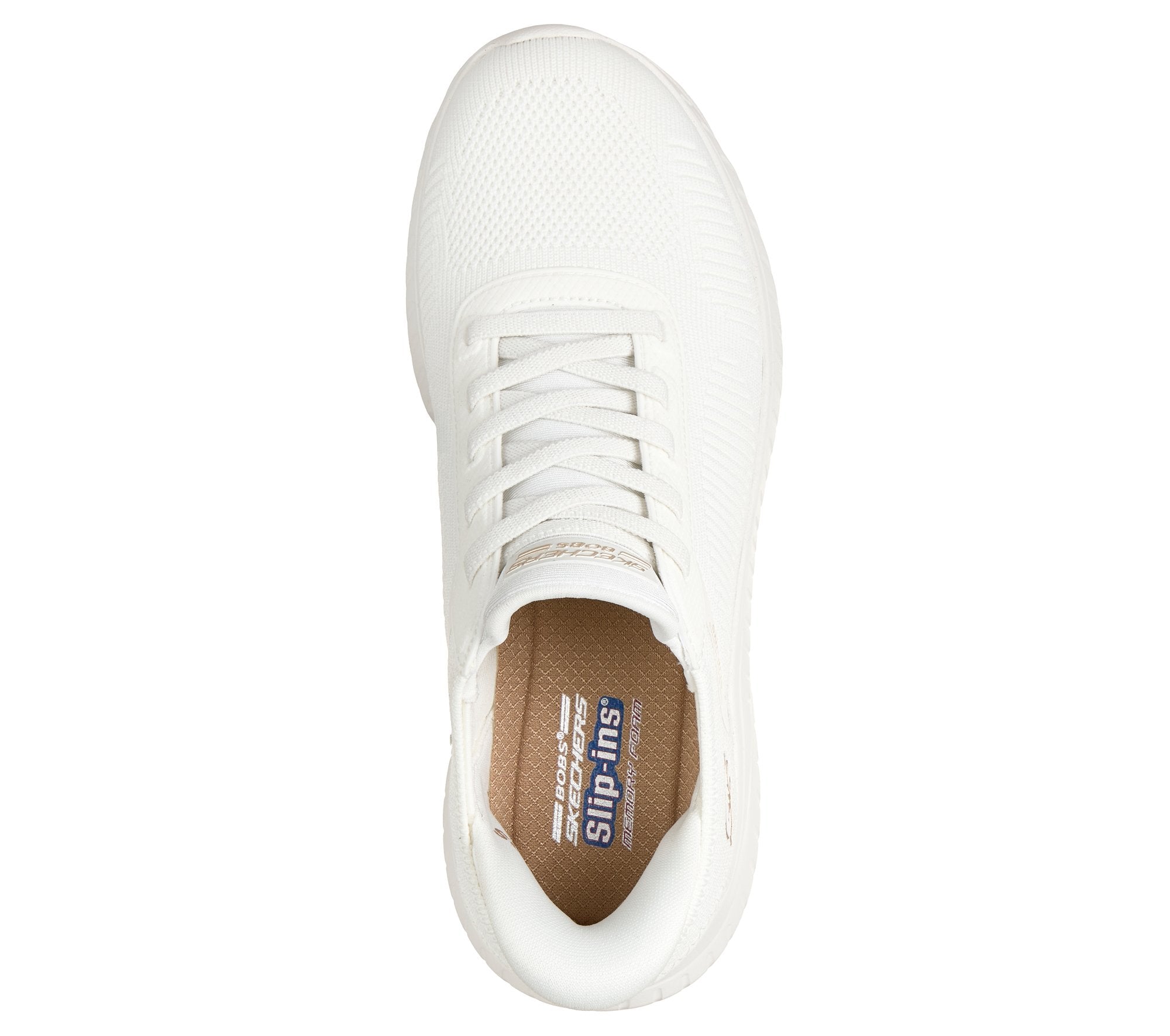 Skechers Scarpe Running Slip-ins BOBS Sport Squad Chaos Bianco