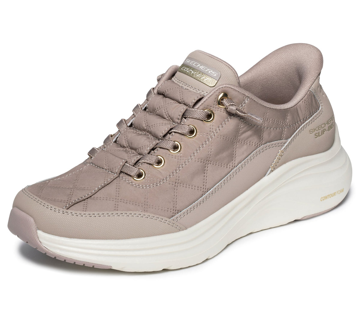 Skechers Slip-ins Contour Foam - Cozy Fit Golden Hour Marrone